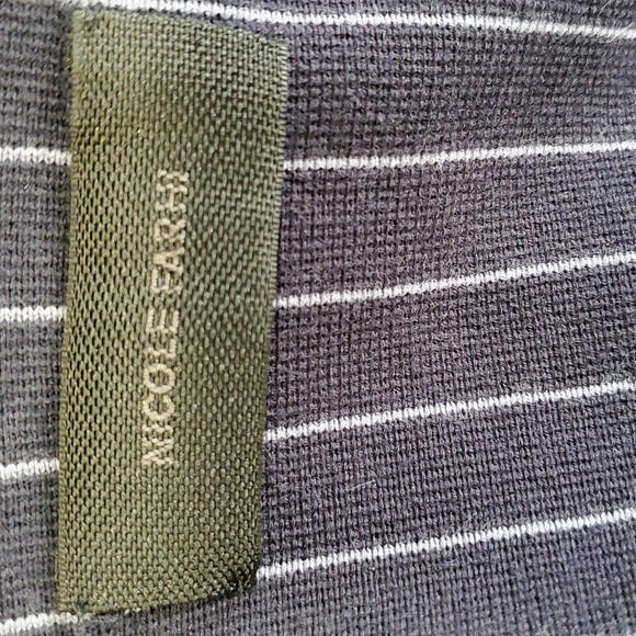 Nicole Farhi Corpcore   blue pinstripe Office Siren  Boardroom   blazer jacket… - Picture 13 of 16